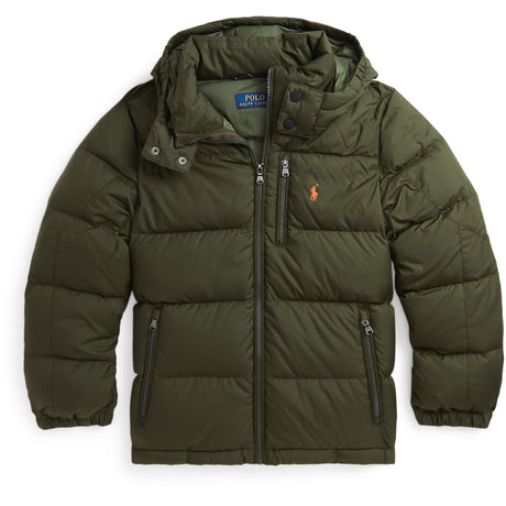 Polo Ralph Lauren Company Olive/Orange Print El Cap Bomber Jakke