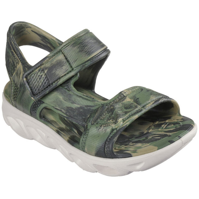 Skechers Hypno-Splash Camo Printed River Sandal Black Olive