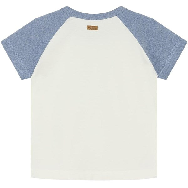 Hust & Claire Mini Blue Fog Melange Ancher T-shirt