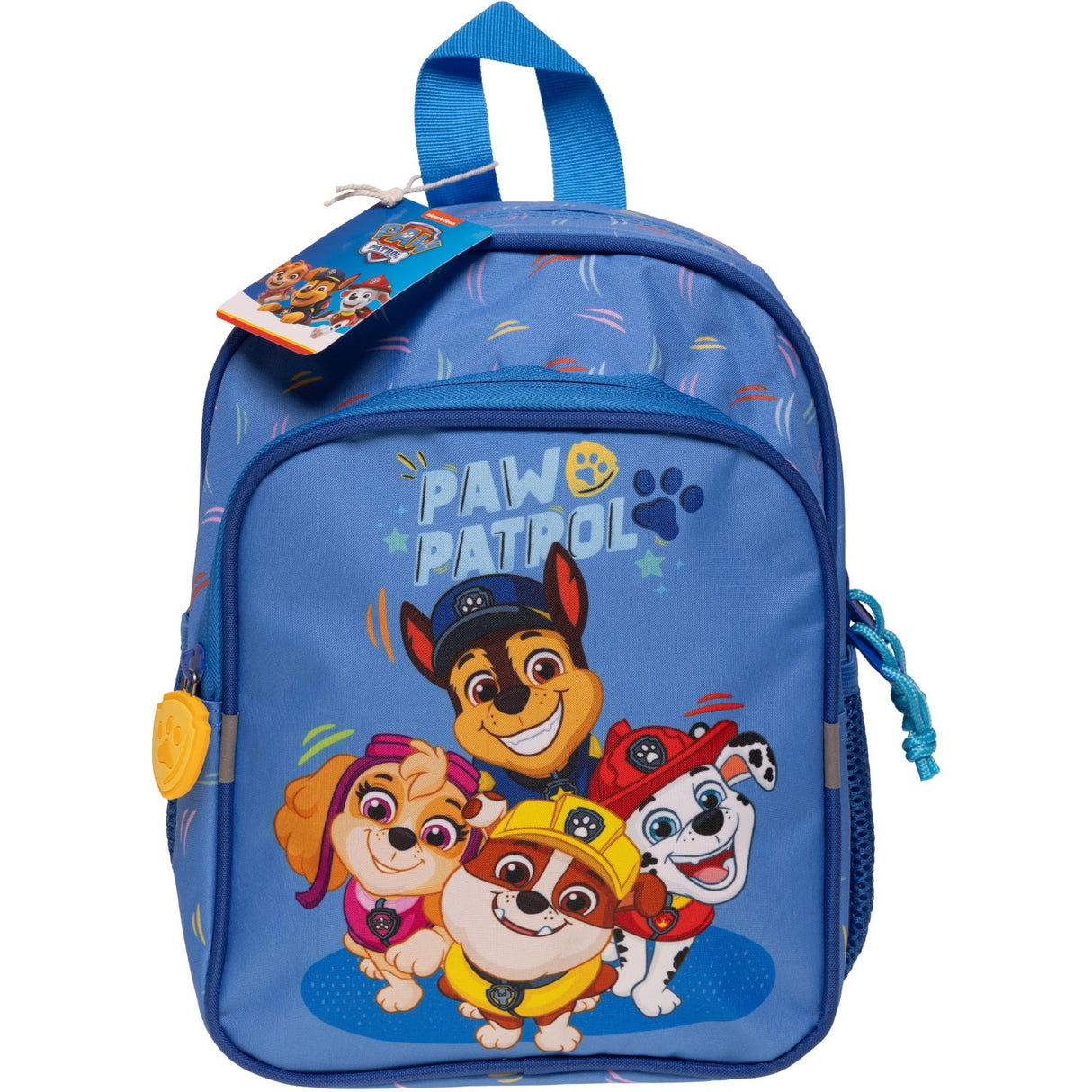 Euromic Paw Patrol Lille rygsæk med 2 front lommer, 2 mesh side lommer