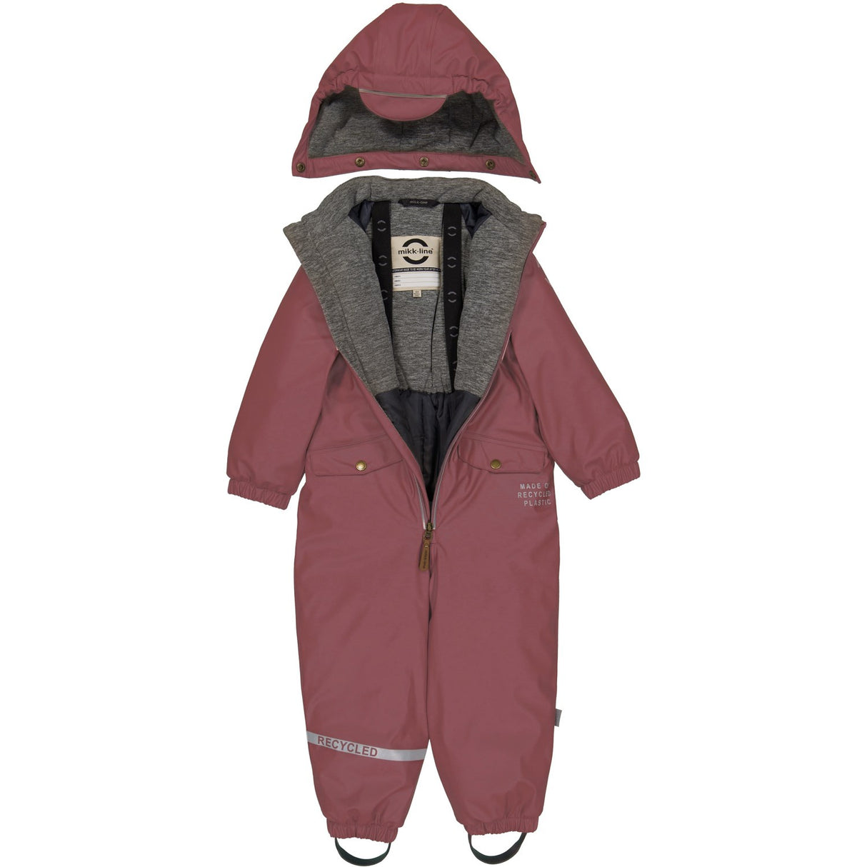 Mikk-Line Rose Brown PU Snow Suit Recycled