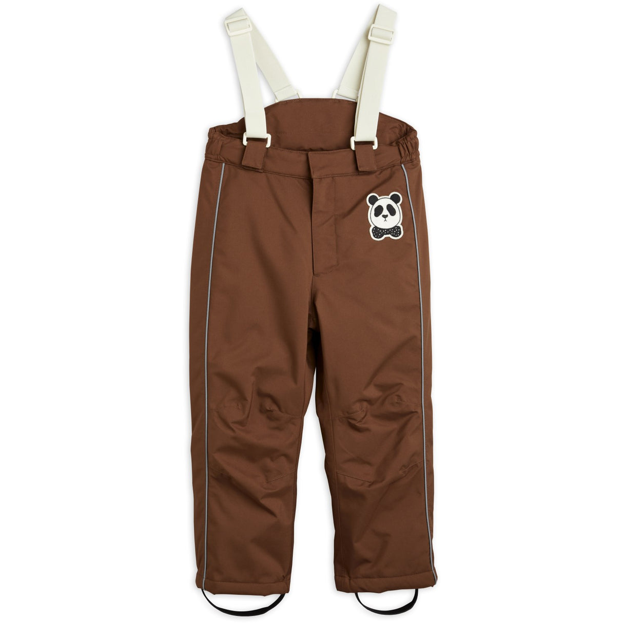 Mini Rodini Brown Panda Soft Skibukser