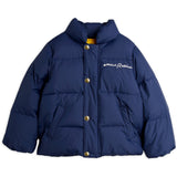 Mini Rodini Blue Mini Rodini Society City Puffer Jakke