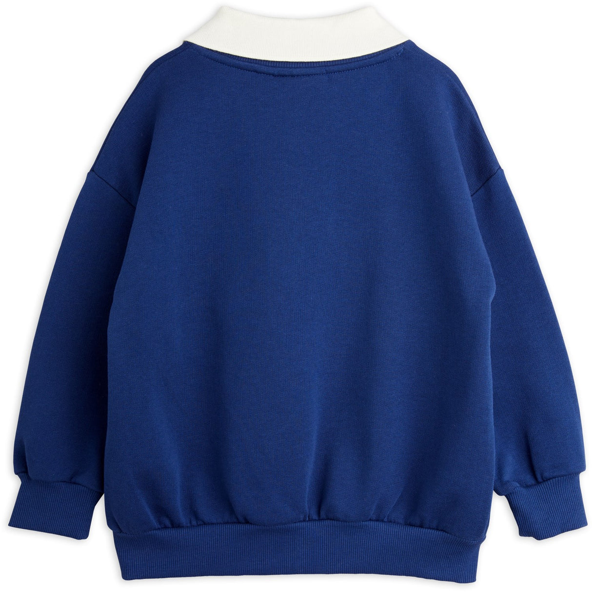 Mini Rodini Blue Mini Rodini Society Emb Collar Sweatshirt