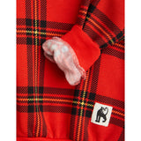 Mini Rodini Red Check Aop Sweatshirt