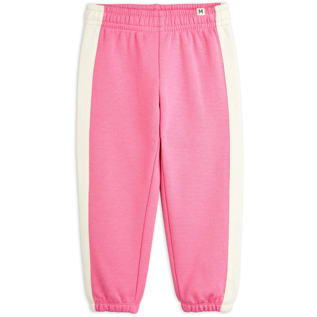 Mini Rodini Pink Mini Rodini Society Panel Sweatpants