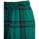 Mini Rodini Green Check Aop Sweatpants