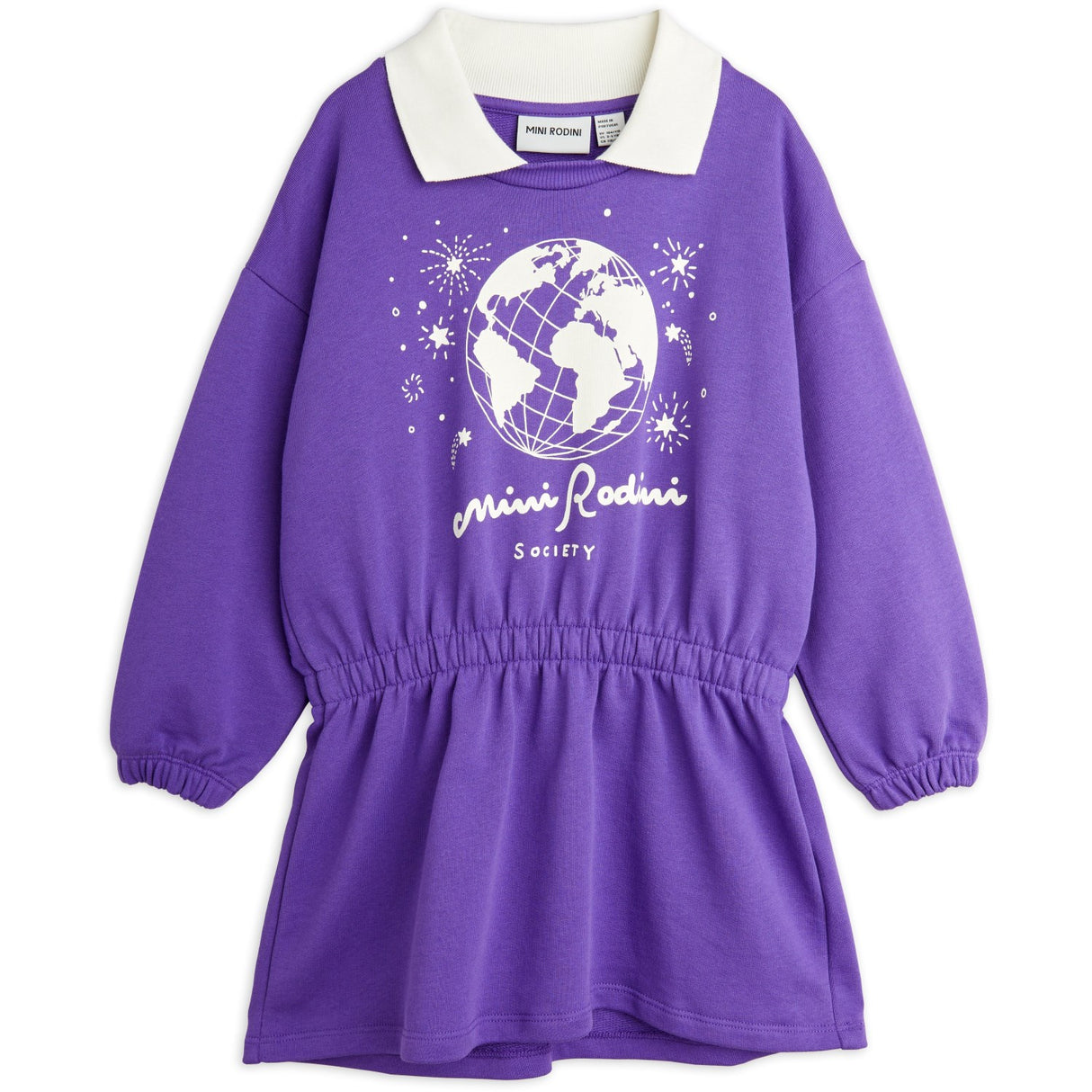 Mini Rodini Purple Mini Rodini Society Sp Sweat Kjole