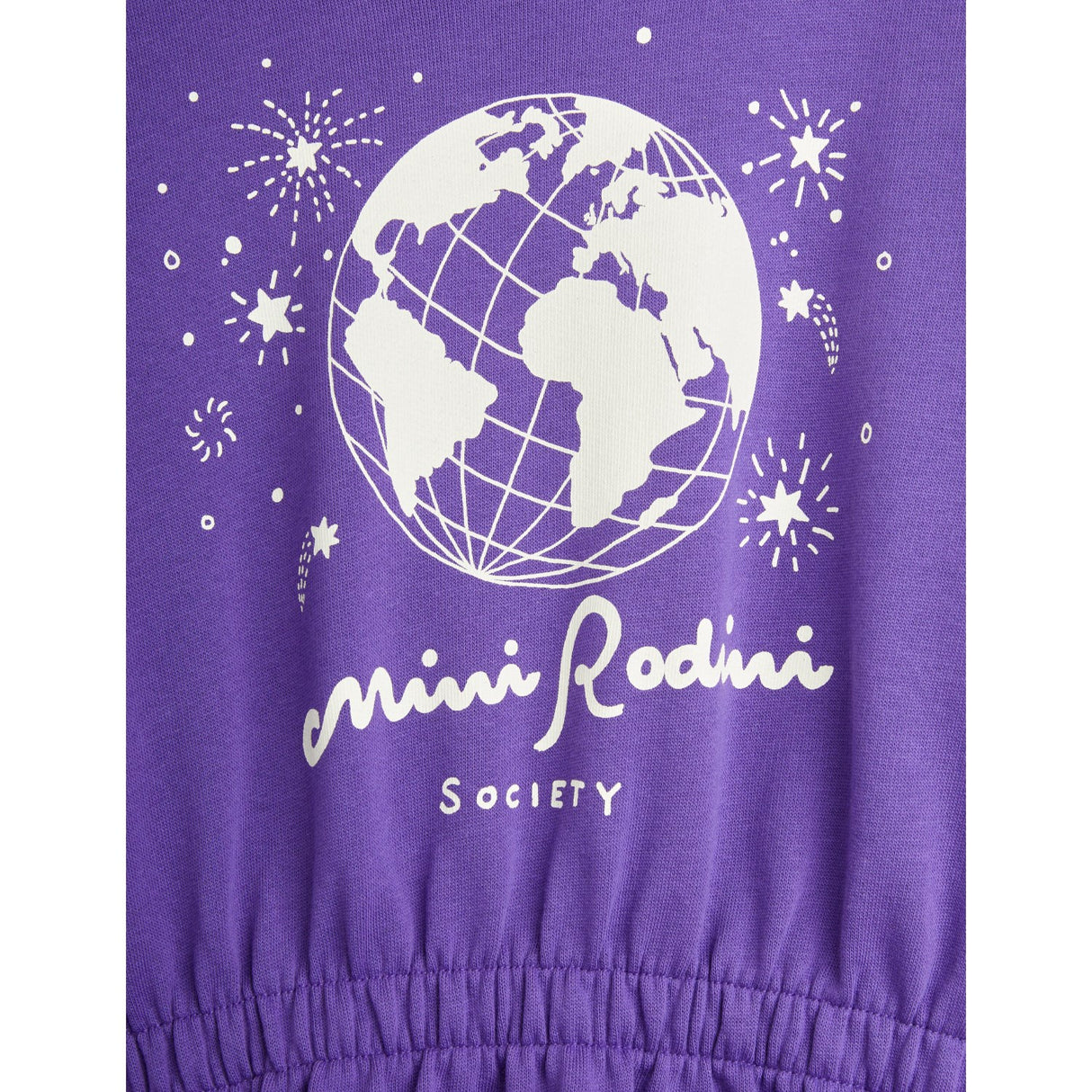 Mini Rodini Purple Mini Rodini Society Sp Sweat Kjole