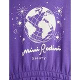 Mini Rodini Purple Mini Rodini Society Sp Sweat Kjole