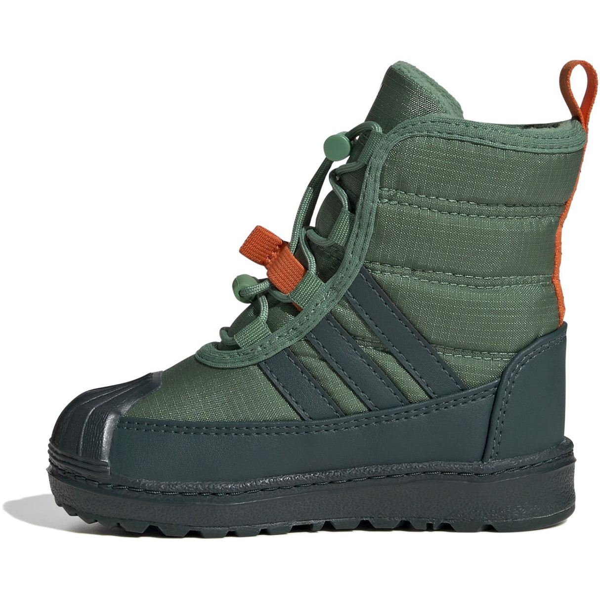 adidas Originals Preloved Green/Mineral Green/Orange Superstar 360 Boot 2.0 I Støvler