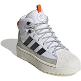 adidas Originals White/Core Black/Putty Grey Superstar Winter Trek J Støvler