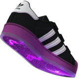 adidas Originals Core Black/Purbur/Cloud White Superstar Led Lights Cf C Sneakers