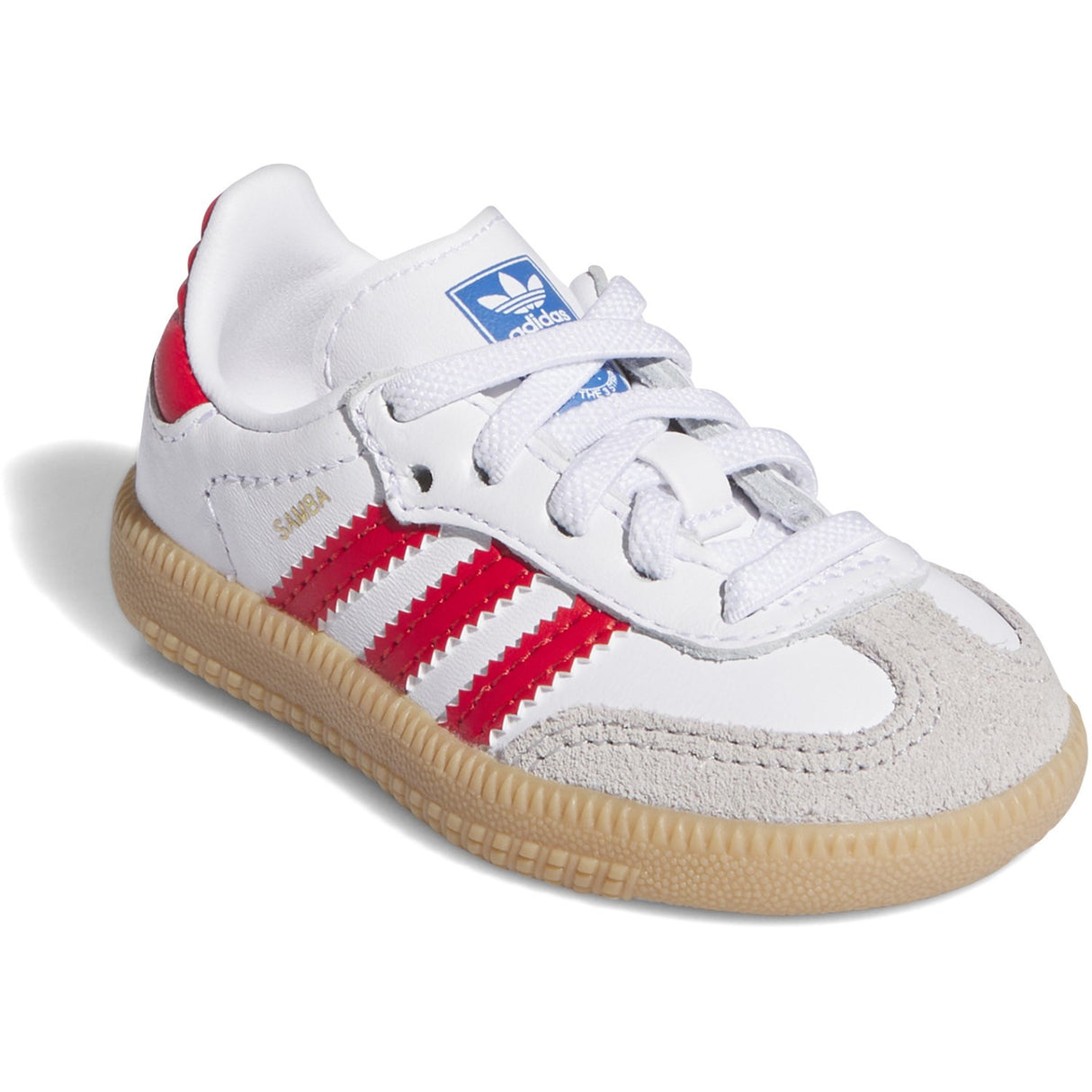 adidas Originals Cloud White/Collegiate Red/Gum Samba Og El I Sneakers