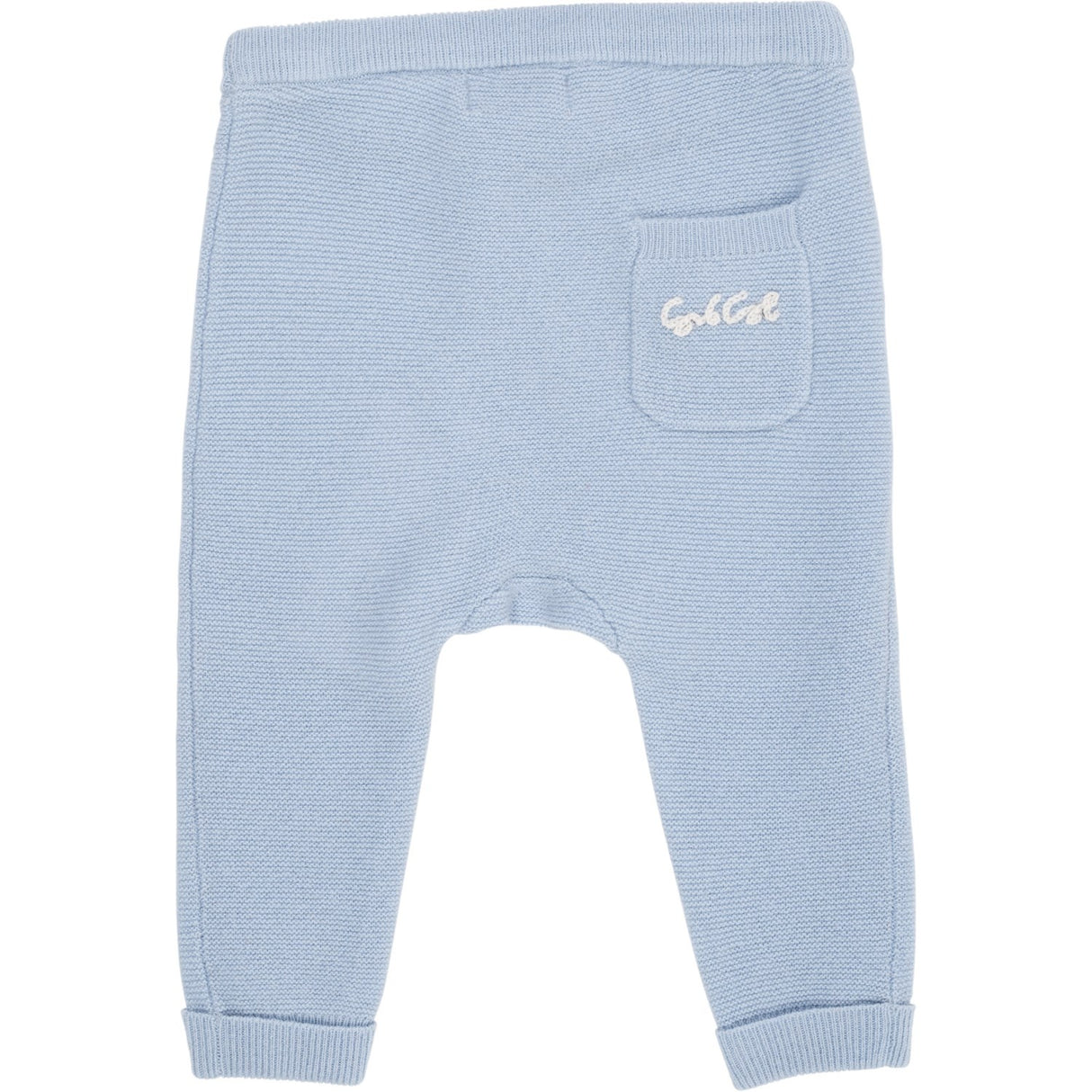 COPENHAGEN COLORS Dusty Blue Cashmere Classic Baby Bukser