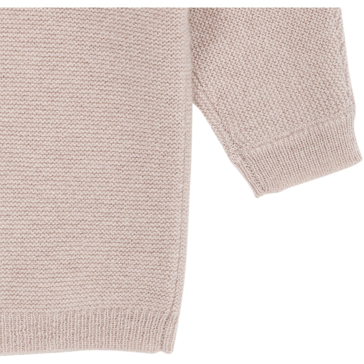 COPENHAGEN COLORS Beige Cashmere Classic Baby Cardigan