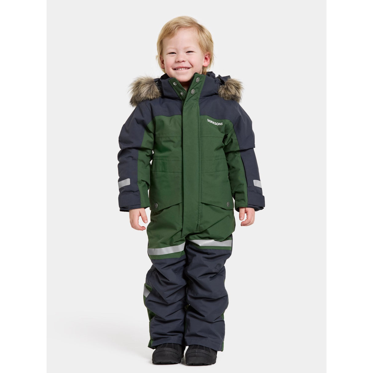 Didriksons Pine Green Bjärven Kids Flyverdragt 12