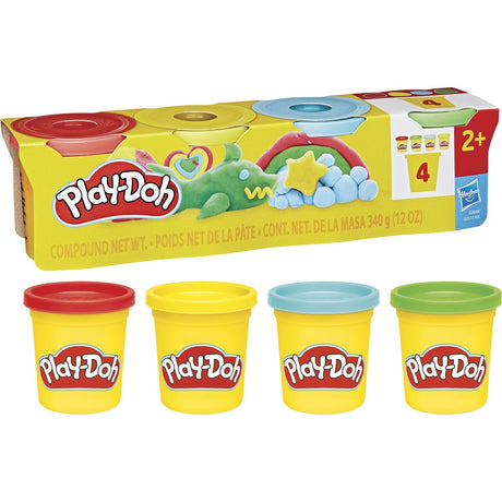 Play-Doh 4 Pakke 340 G Klassisk