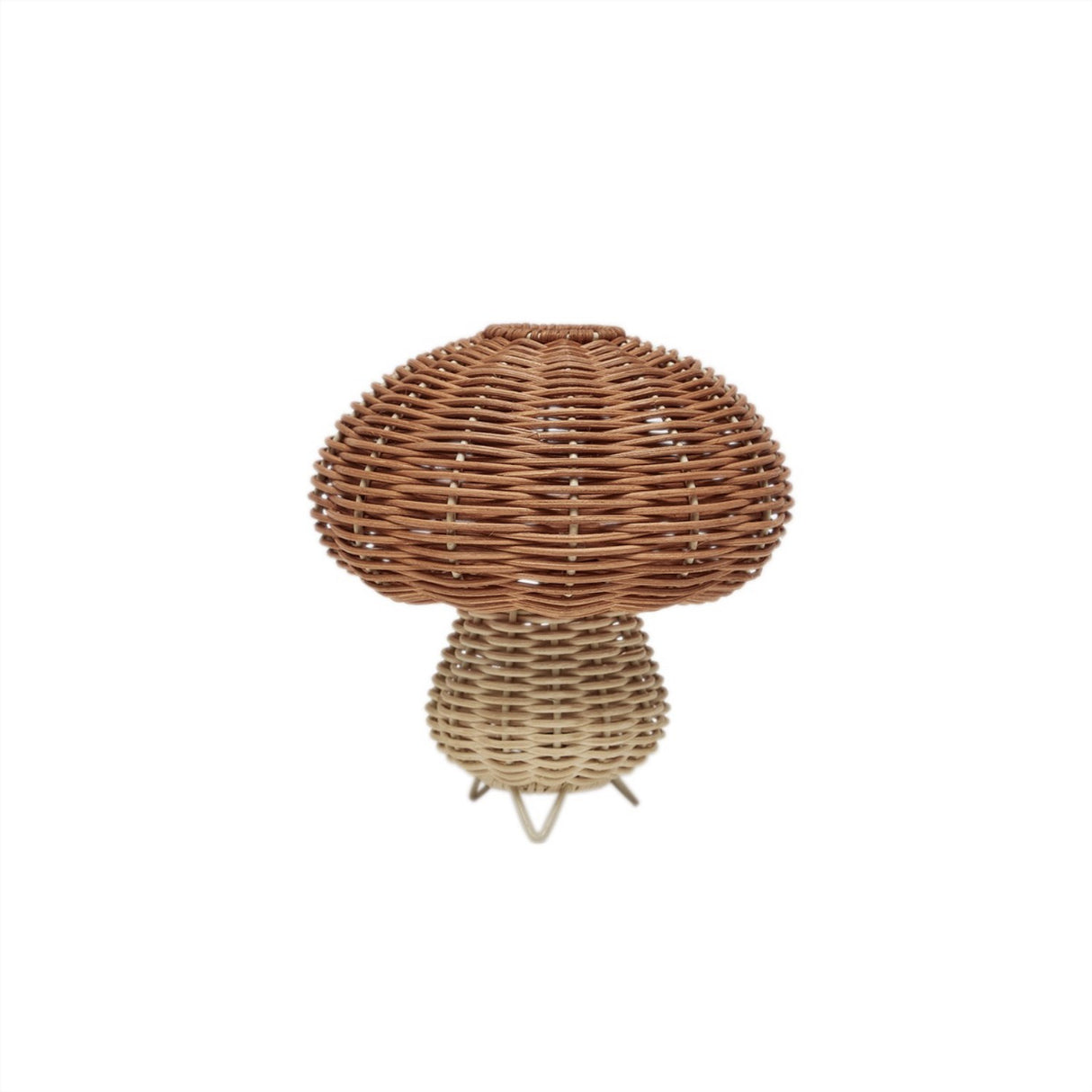 OYOY Nature Mushroom Rattan Natlampe