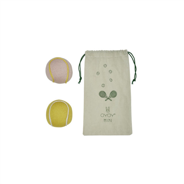 OYOY Yellow/Rose Tennis Ball Rangle