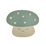 OYOY Offwhite/Pale Green Dækkeserviet Mushroom