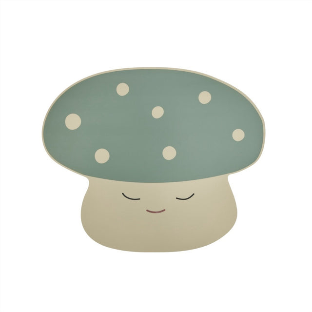 OYOY Offwhite/Pale Green Dækkeserviet Mushroom