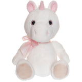 Teddykompaniet Teddy Unicorns - Enhjørningen Elsie, Hvid, 20 cm