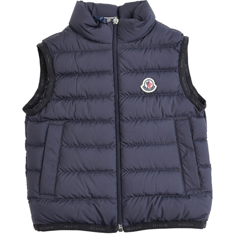 Moncler Medium Blue Contrin Vest