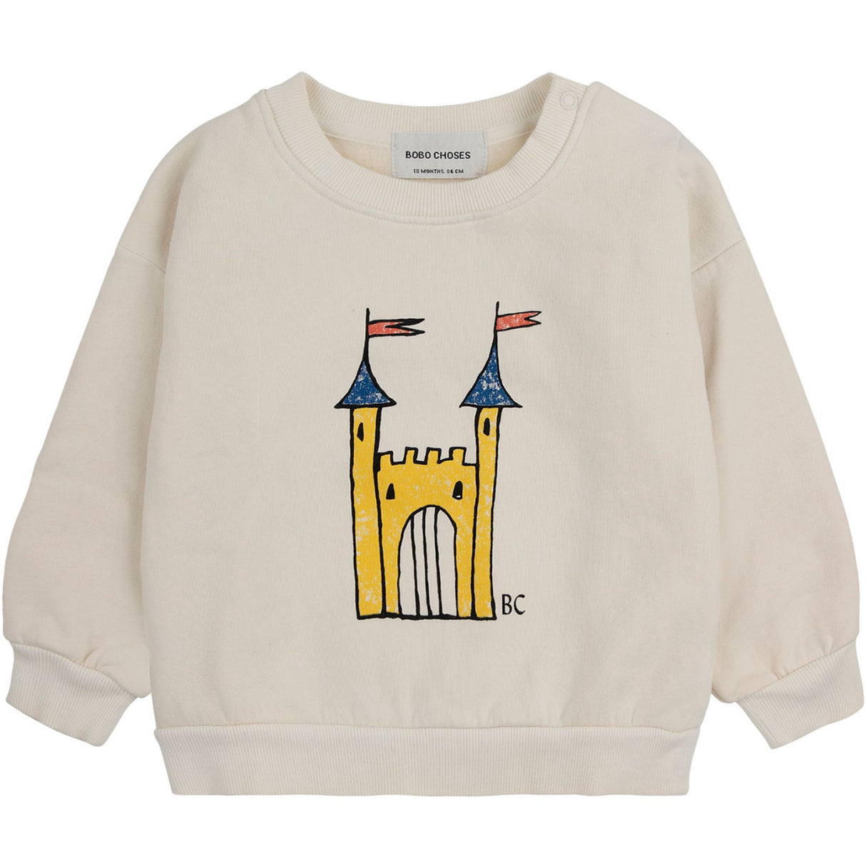 Bobo Choses Offwhite Faraway Castle Sweatshirt