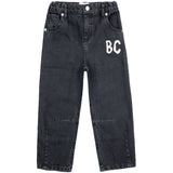 Bobo Choses Black B.C Shadow Denim Baggy Bukser