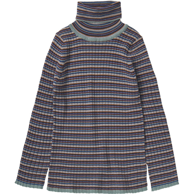 FUB Multi Stripe Rollneck Bluse