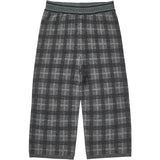 FUB Grey Melange Check Bukser