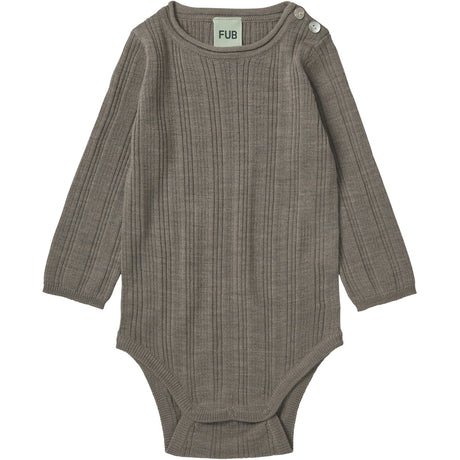 FUB Hazel Melange Baby Rib Body