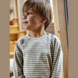 Lil'Atelier Green Tint Geo Alk Bluse