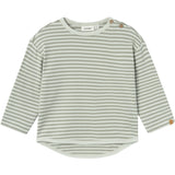 Lil'Atelier Green Tint Geo Alk Bluse