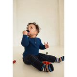 FUB Dark Navy/Pond Blue Baby Felted Bukser