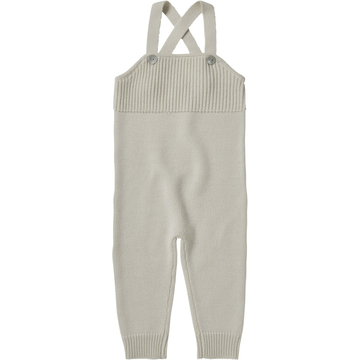 FUB Ecru Baby Overalls