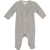 Serendipity Taupe/Offwhite Newborn Dragt Med Fødder