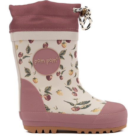 Pom Pom Rasberry/Withered Rose GumBoots™ Termo