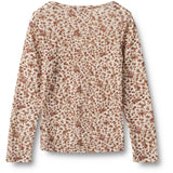 Wheat Rose Flowers Wool Bluse Alfie