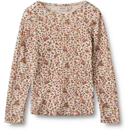 Wheat Rose Flowers Wool Bluse Alfie