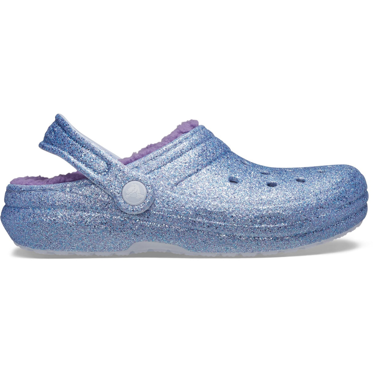 Crocs Frosted Glitter Classic Lined Glitter Clog 3