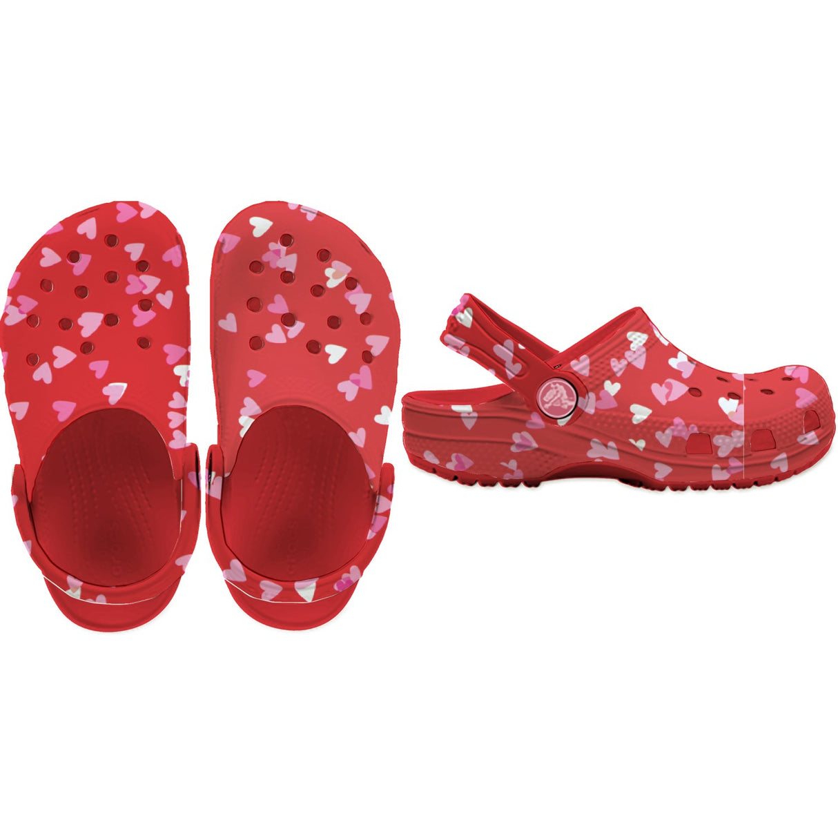Crocs Cherry Red Classic VDay Clog