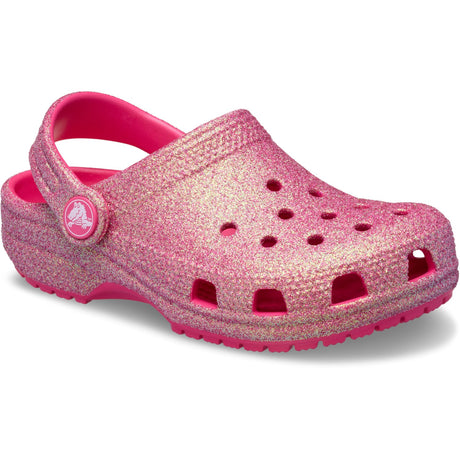 Crocs Dragon Fruit Classic Iridescent Glitter Clog