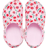 Crocs Pink Milk Classic Fresh Fruits Clog