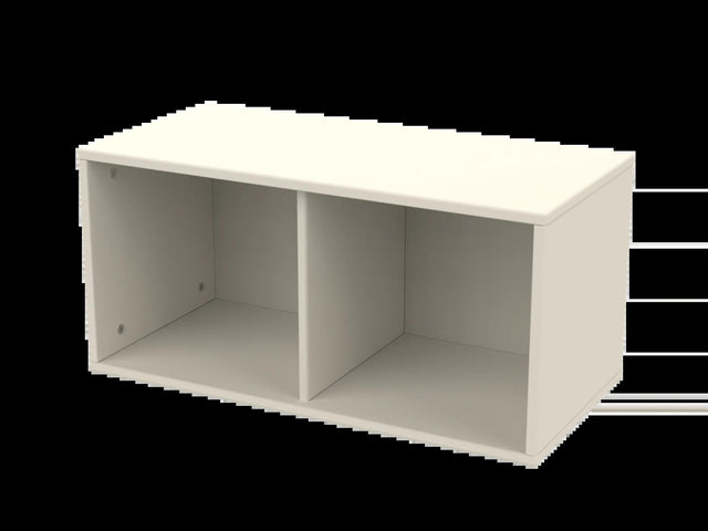 FLEXA Creme ROOMIE Bogkasse 72x34,5x34,5 cm