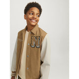 Jack & Jones Junior Forest River Carter Varsity Uld Blanding Bomber Jakke