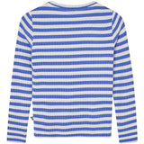 Mads Nørgaard Amparo Blue/Vanilla Ice 5x5 Classic Stripe Talika Top