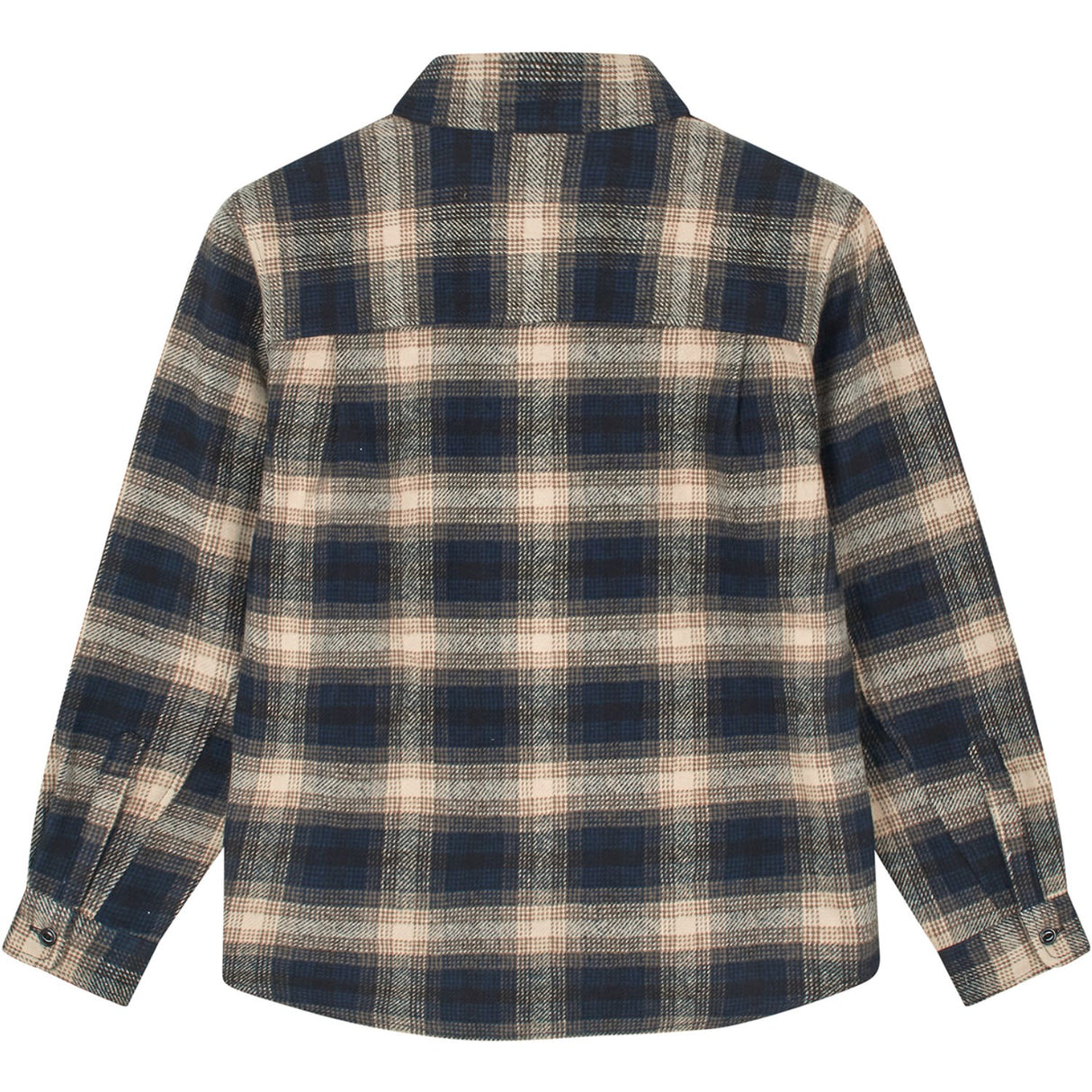 Mads Nørgaard Midnight Navy Check Soft Flannel Svano Skjorte