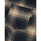 Mads Nørgaard Midnight Navy Check Soft Flannel Svano Skjorte